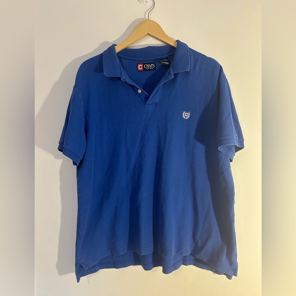 Chaps Classic Royal Blue Polo Shirt XL